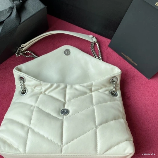 PUFFER SMALL LAMBSKIN IN BAG YSL QUILTED 0823